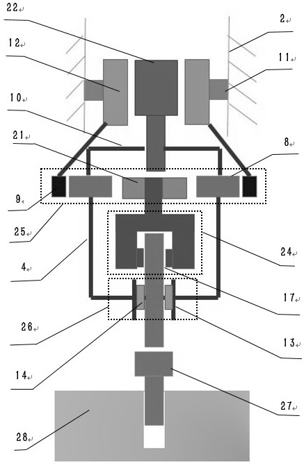 Torque wrench with extremely low counter-acting force to operator