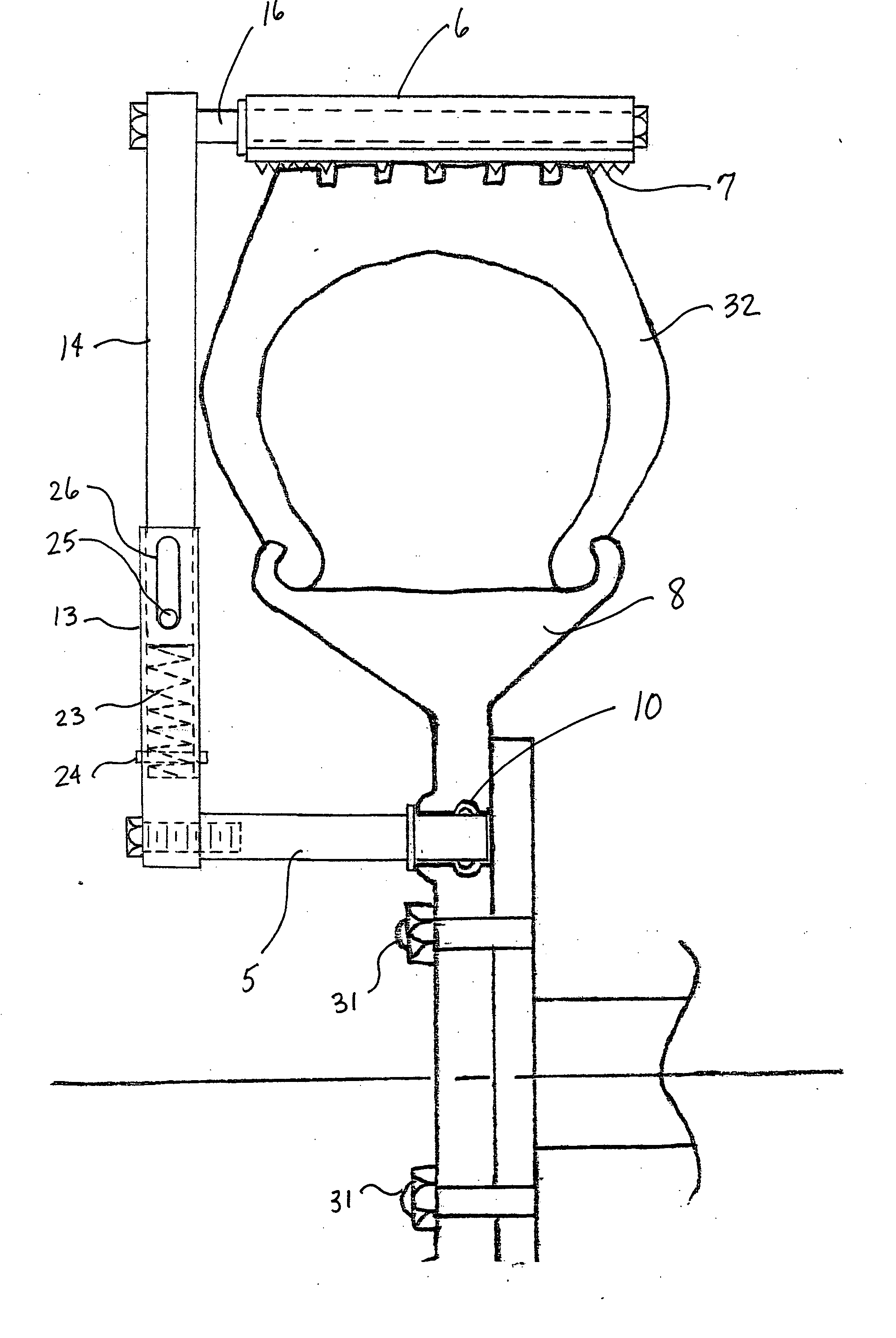 Tool-free tire traction device