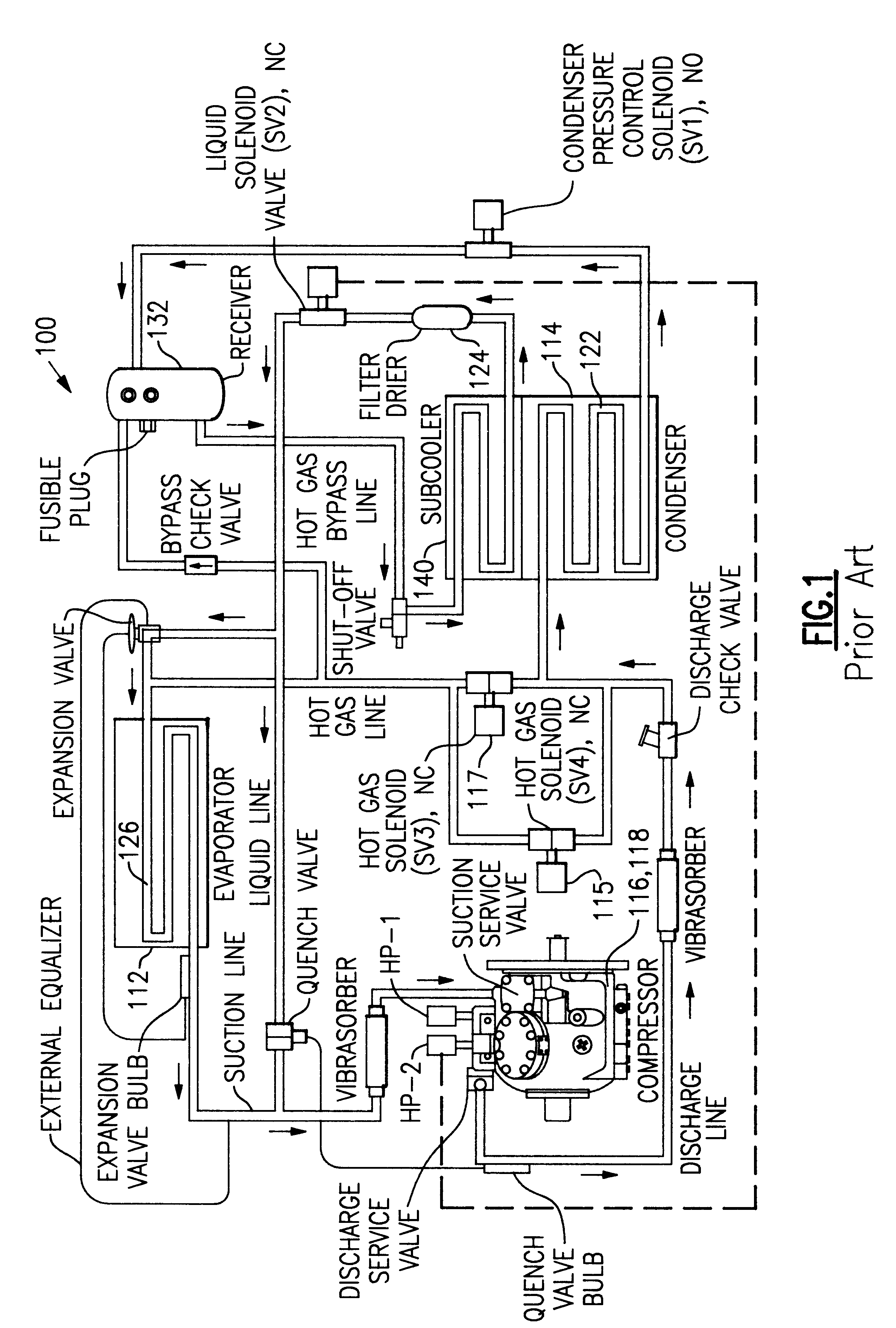 Integrated electronic refrigerant management system