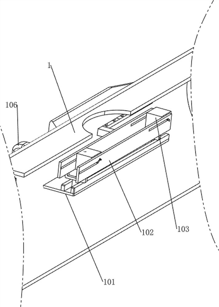 Adjustable medicine applying device for department of stomatology