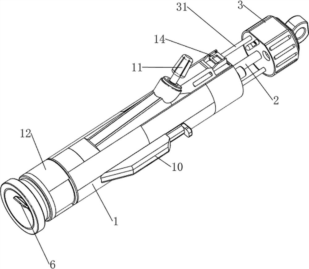 Adjustable medicine applying device for department of stomatology