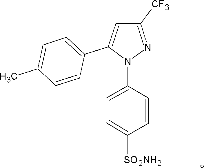 Solid dispersion containing celecoxib as well as preparation method and application thereof