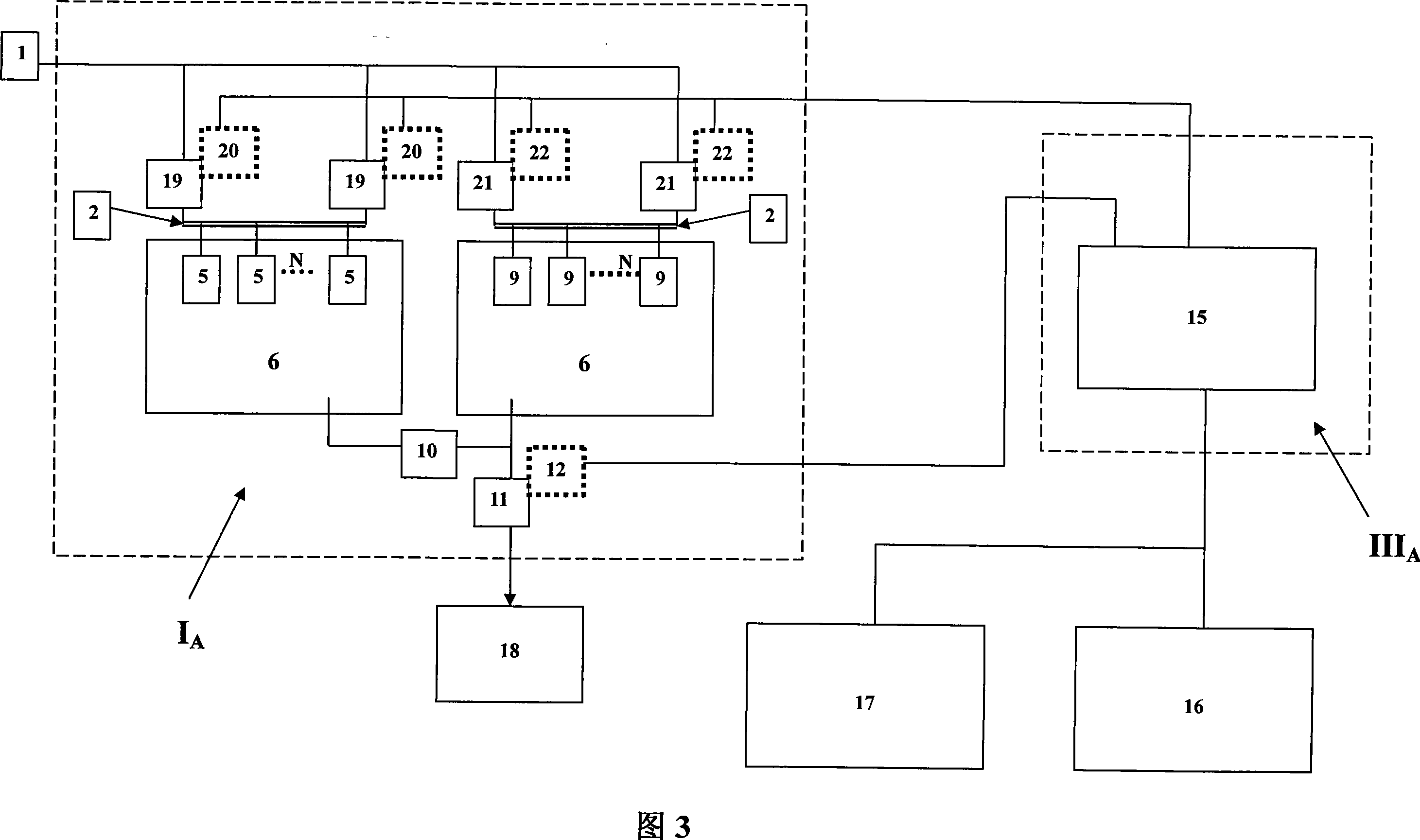 Flue-gas desulfurizing engineering high-temperature flue-gas controlling system and controlling method thereof