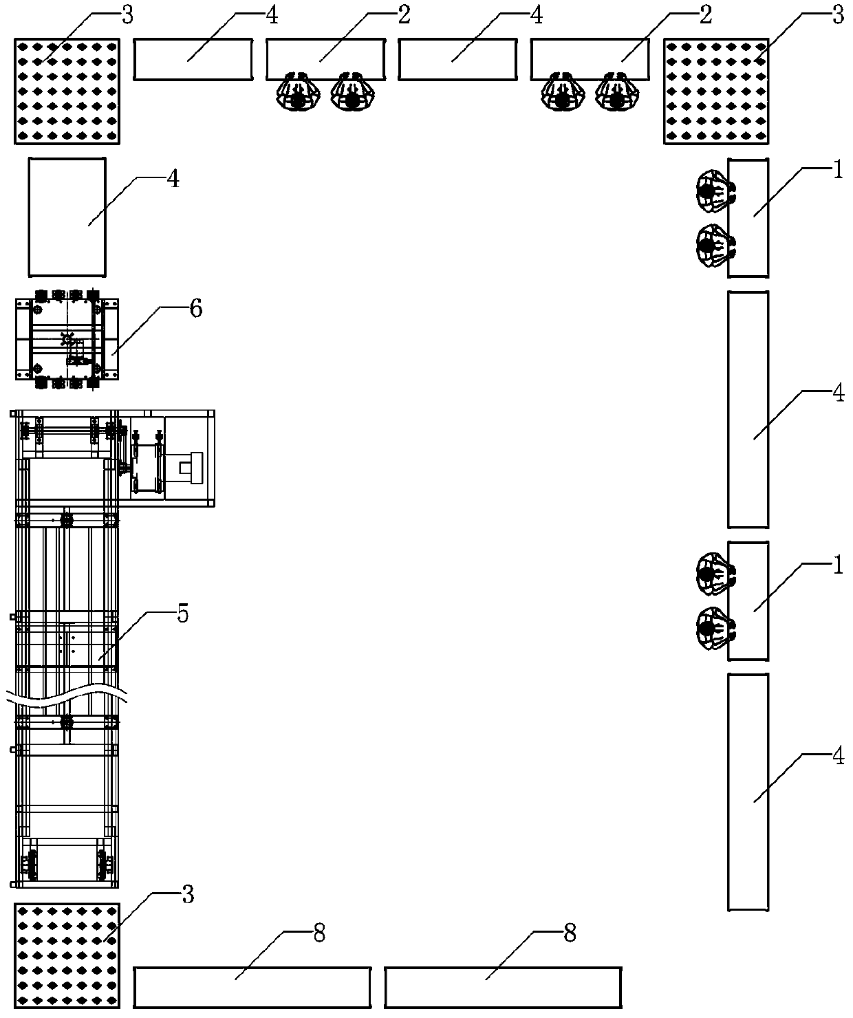 Flow production line of fresh air ventilator