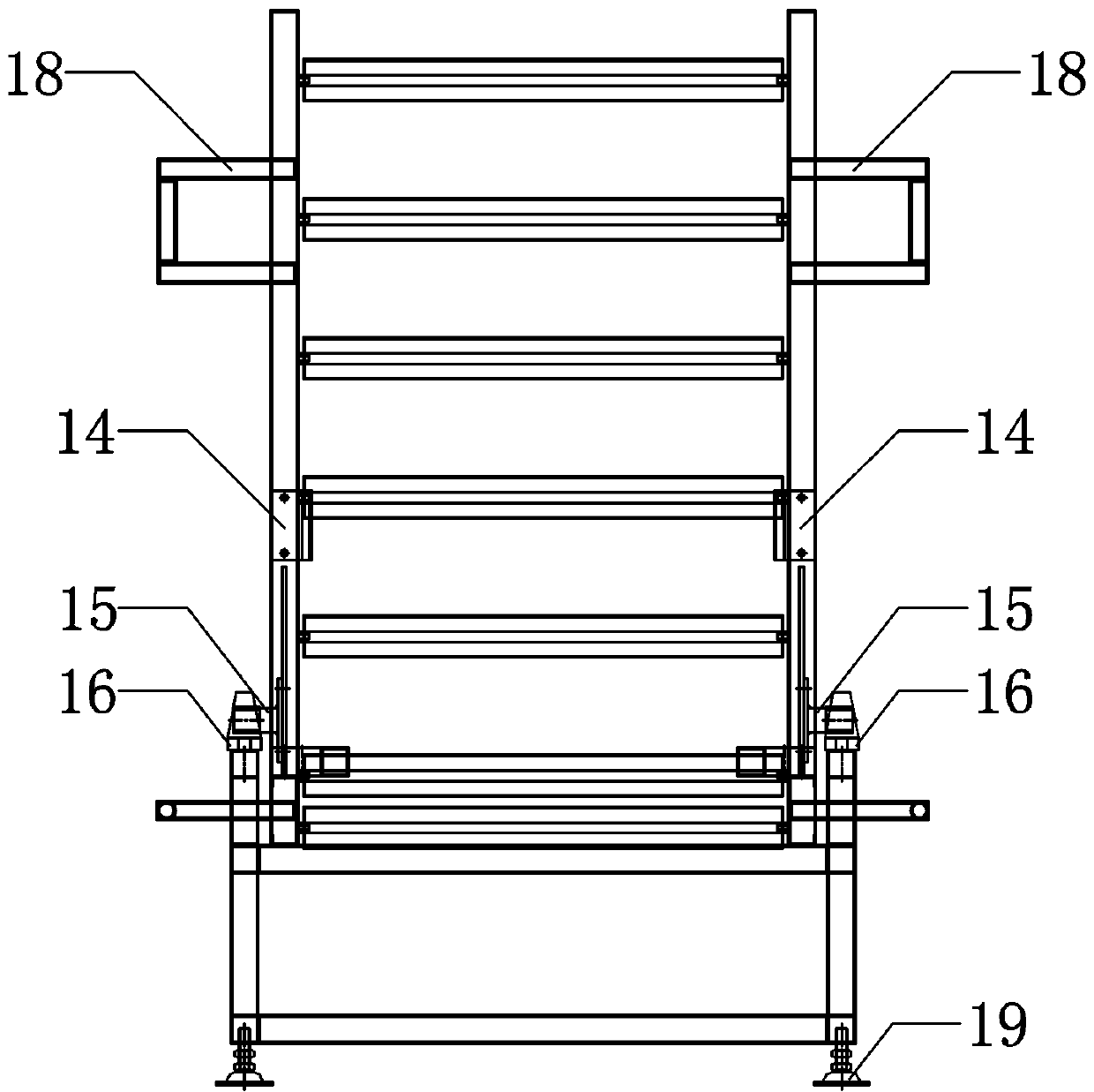 Flow production line of fresh air ventilator