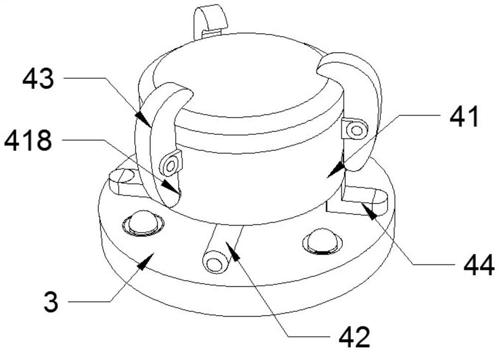 Monitoring camera fixing frame based on Internet of things