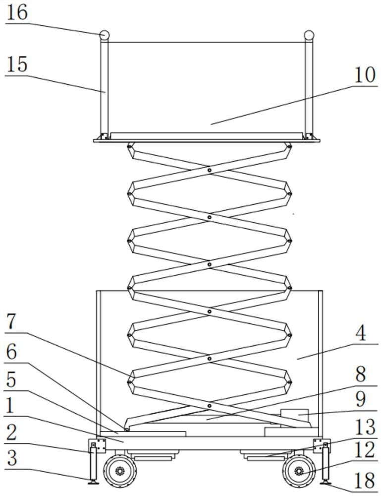 Safe bracket for cabinet device