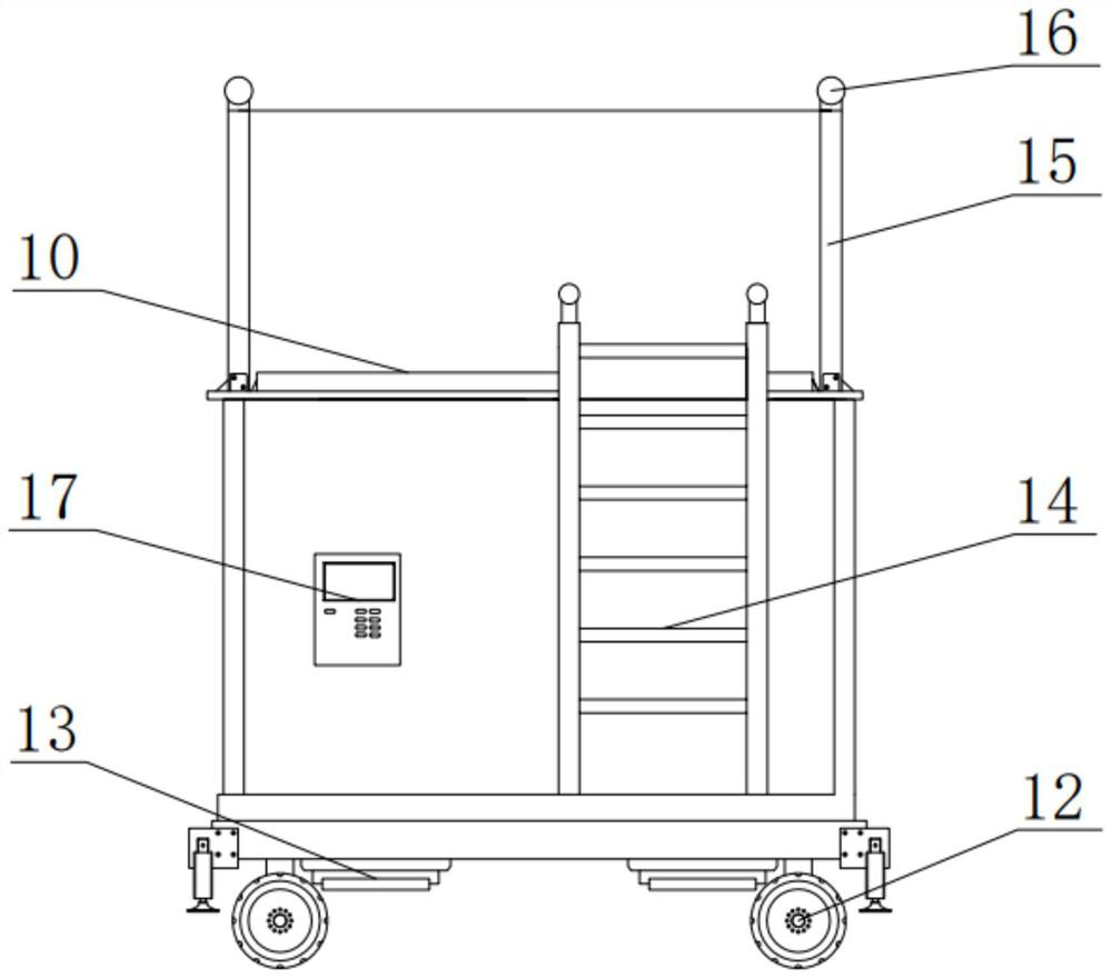 Safe bracket for cabinet device