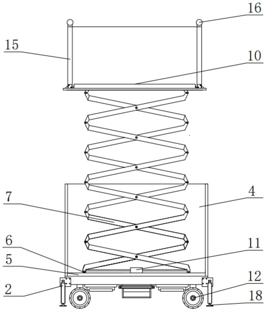 Safe bracket for cabinet device