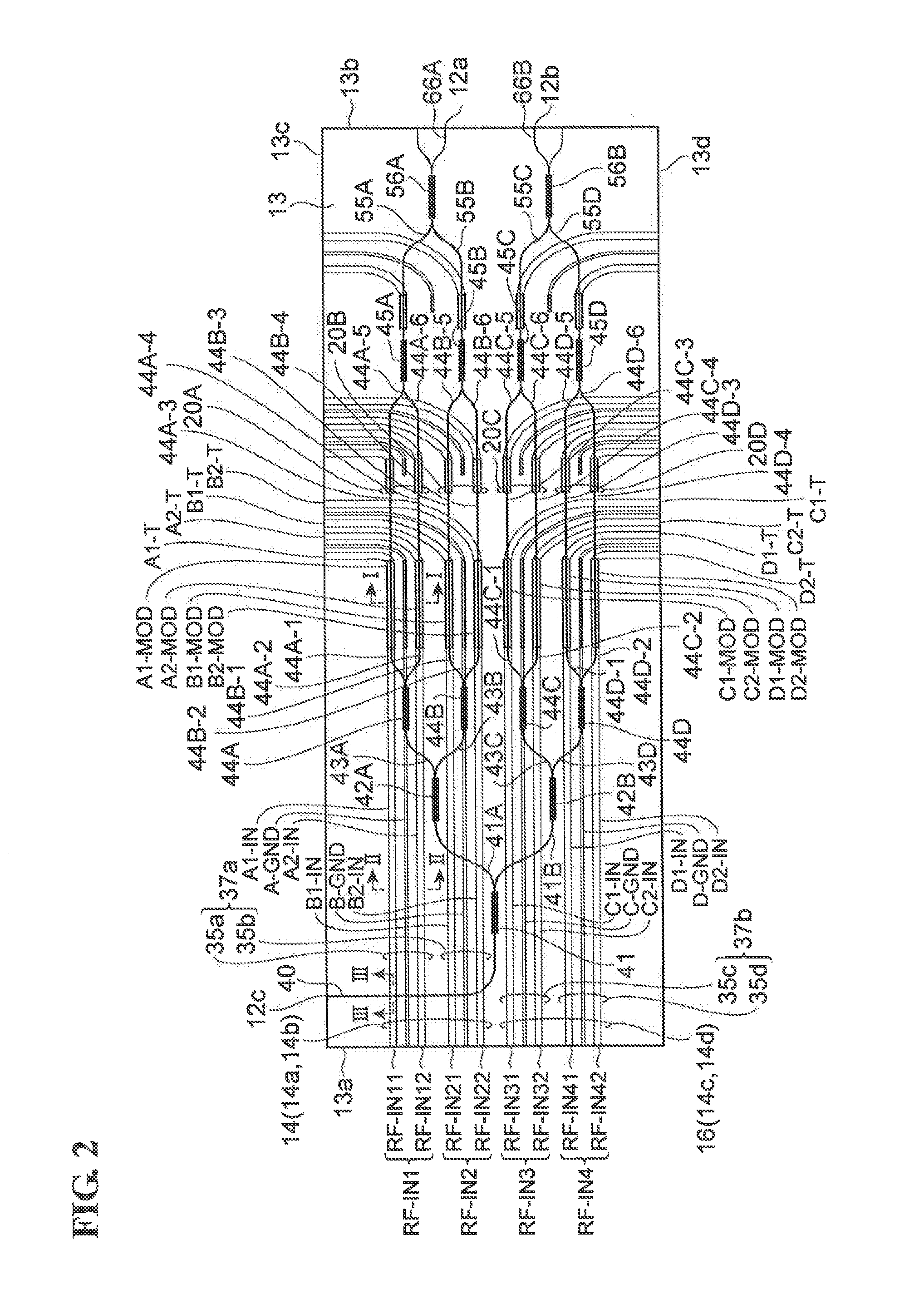 Optical modulator module and semiconductor optical modulator