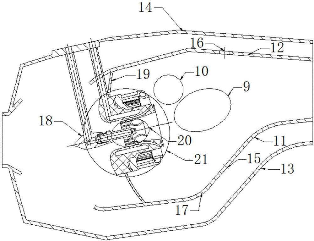 LNG and aviation kerosene dual fuel combustor of aero-gas turbine