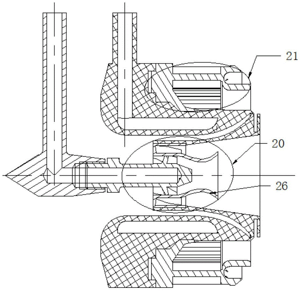 LNG and aviation kerosene dual fuel combustor of aero-gas turbine