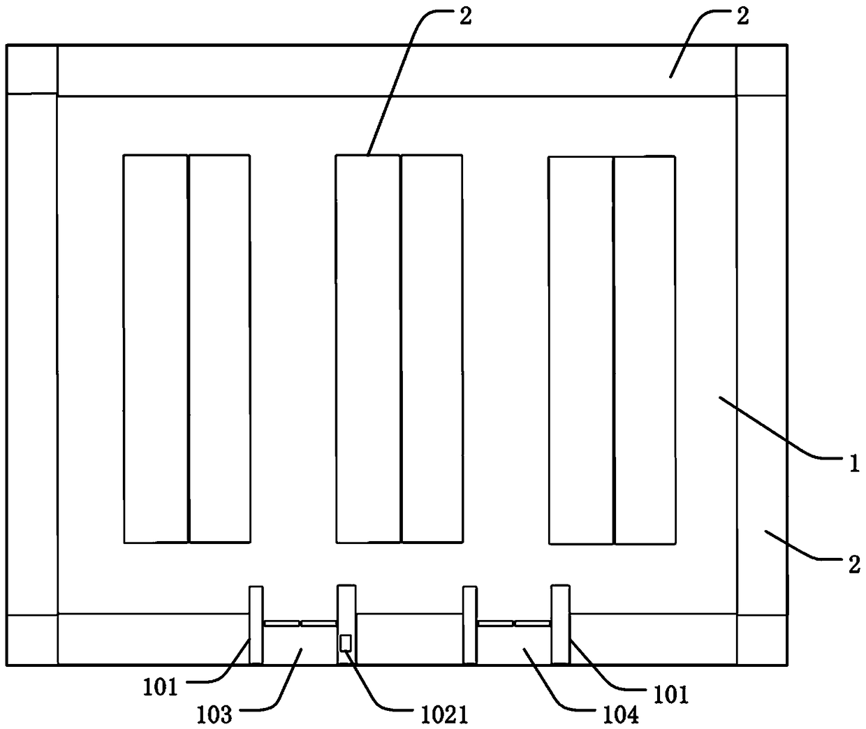 Goods sensing system and method on basis of weight monitoring