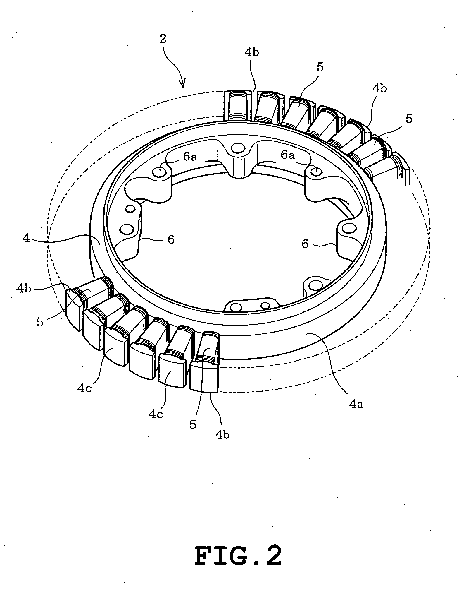 Permanent magnet motor and washing machine provided therewith