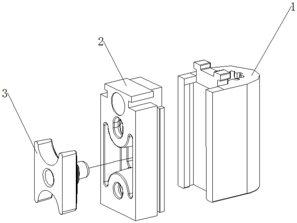 Spring bolt assembly for windproof floor suction and windproof floor suction comprising spring bolt assembly