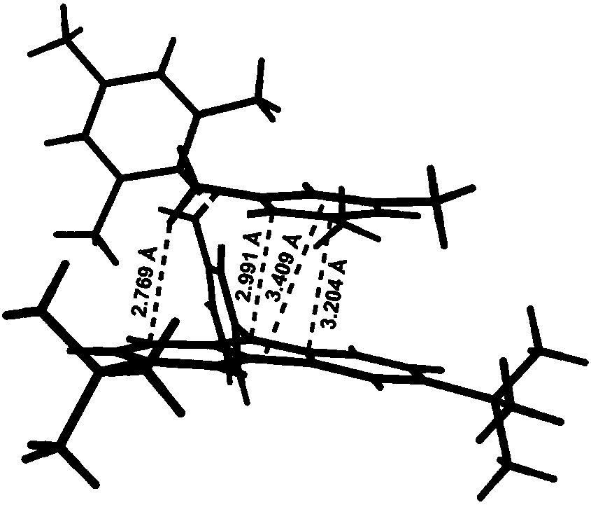 Aryl boron derivative based thermally activated delayed fluorescent material and organic light-emitting device