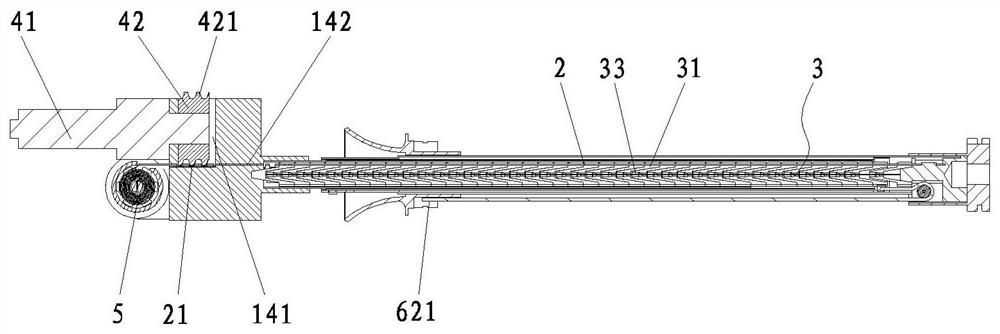 Automatic umbrella opening mechanism and automatic opening and closing umbrella