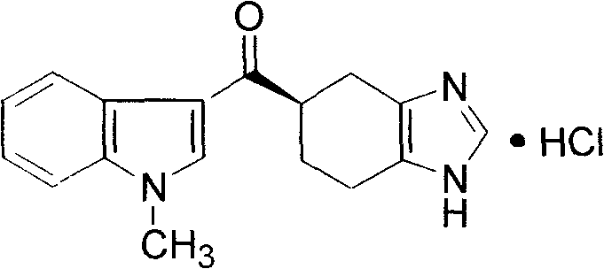 Ramosetron hydrochloride freeze-dried powder injection and preparation method thereof