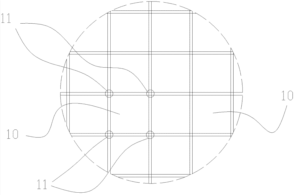 Cushion pad for packing, packing box and lamp packing method