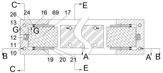 Height-controllable industrial transportation device for assisting in transporting goods from high to low