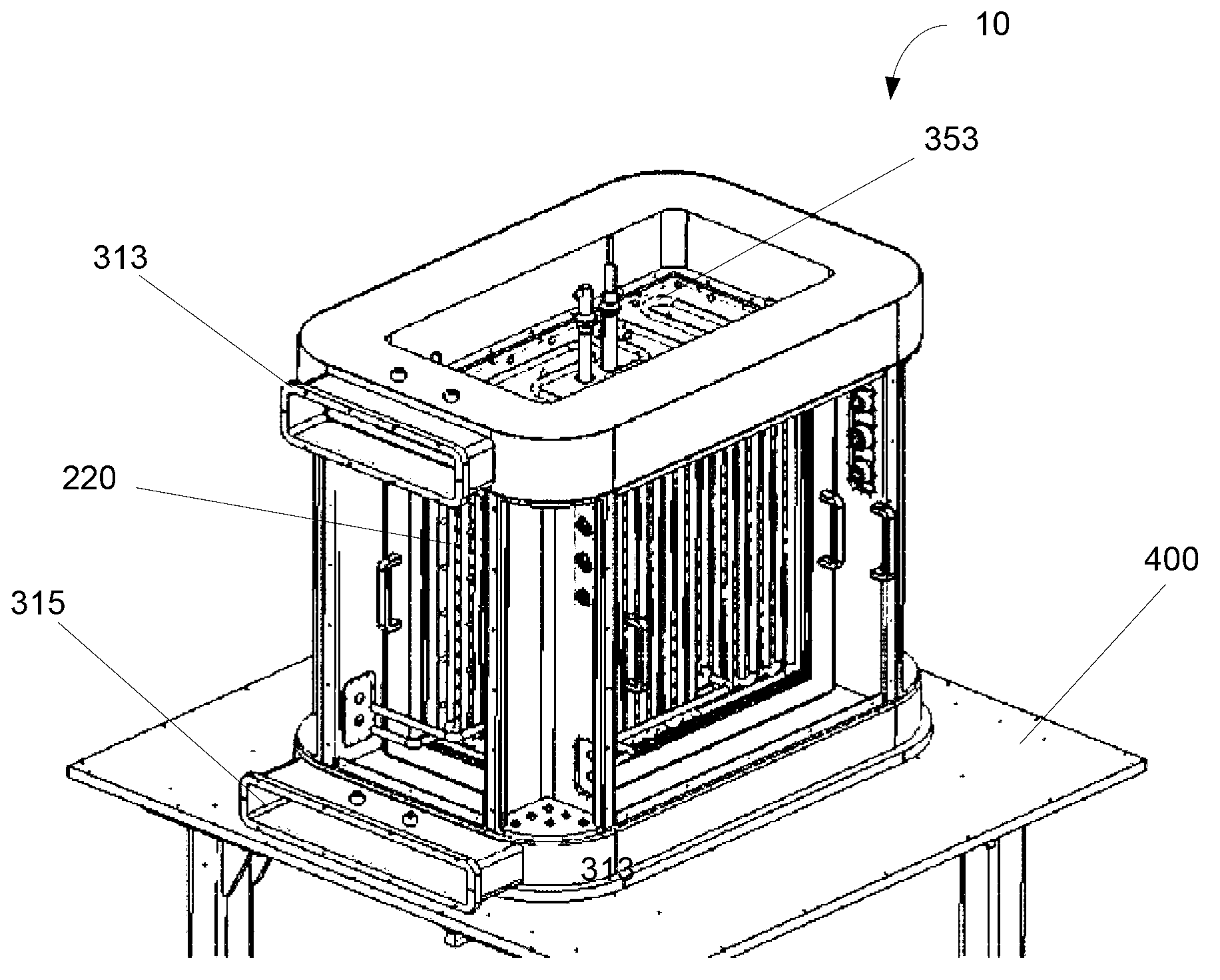 Etching and baking equipment and operation method thereof