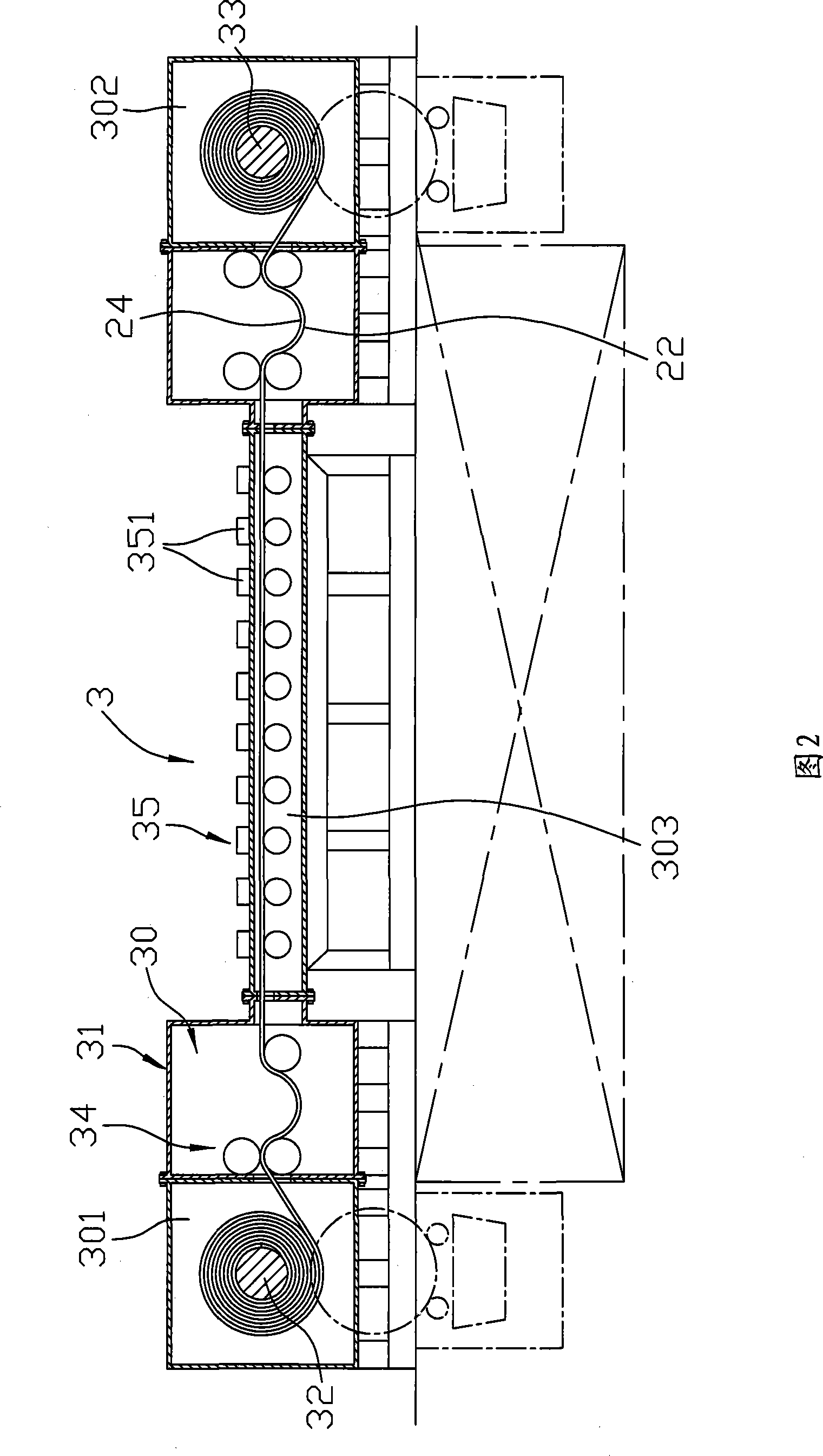 Method for manufacturing construction composite panel with sedimentary deposit