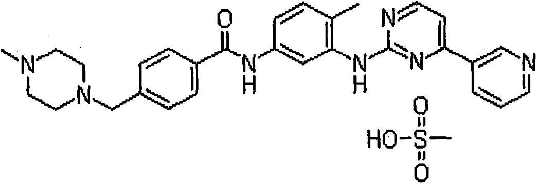 Imatinib mesylate pill and preparation method thereof