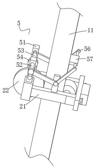 Stall protection device for vertical elevator