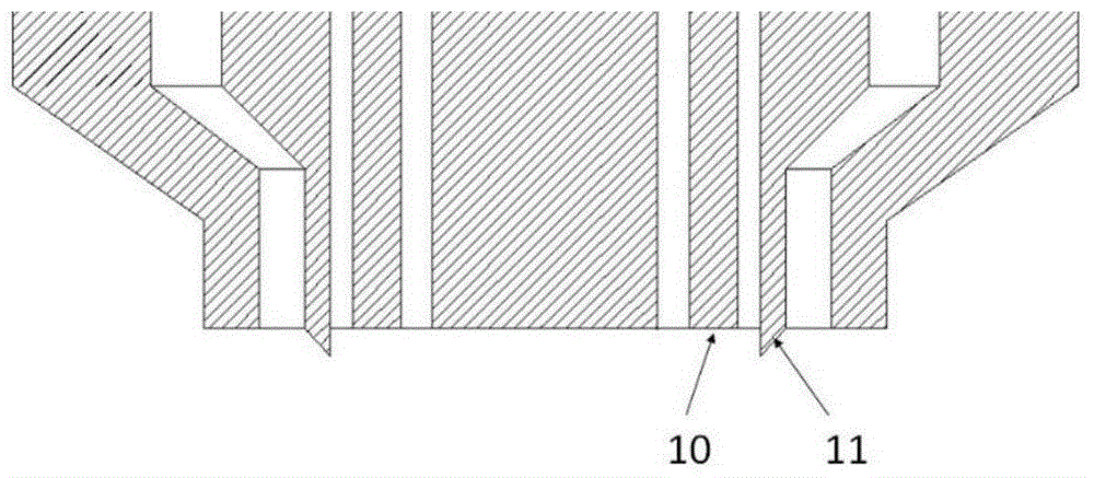 Internal and external circular air assisted electrospinning nozzle unit