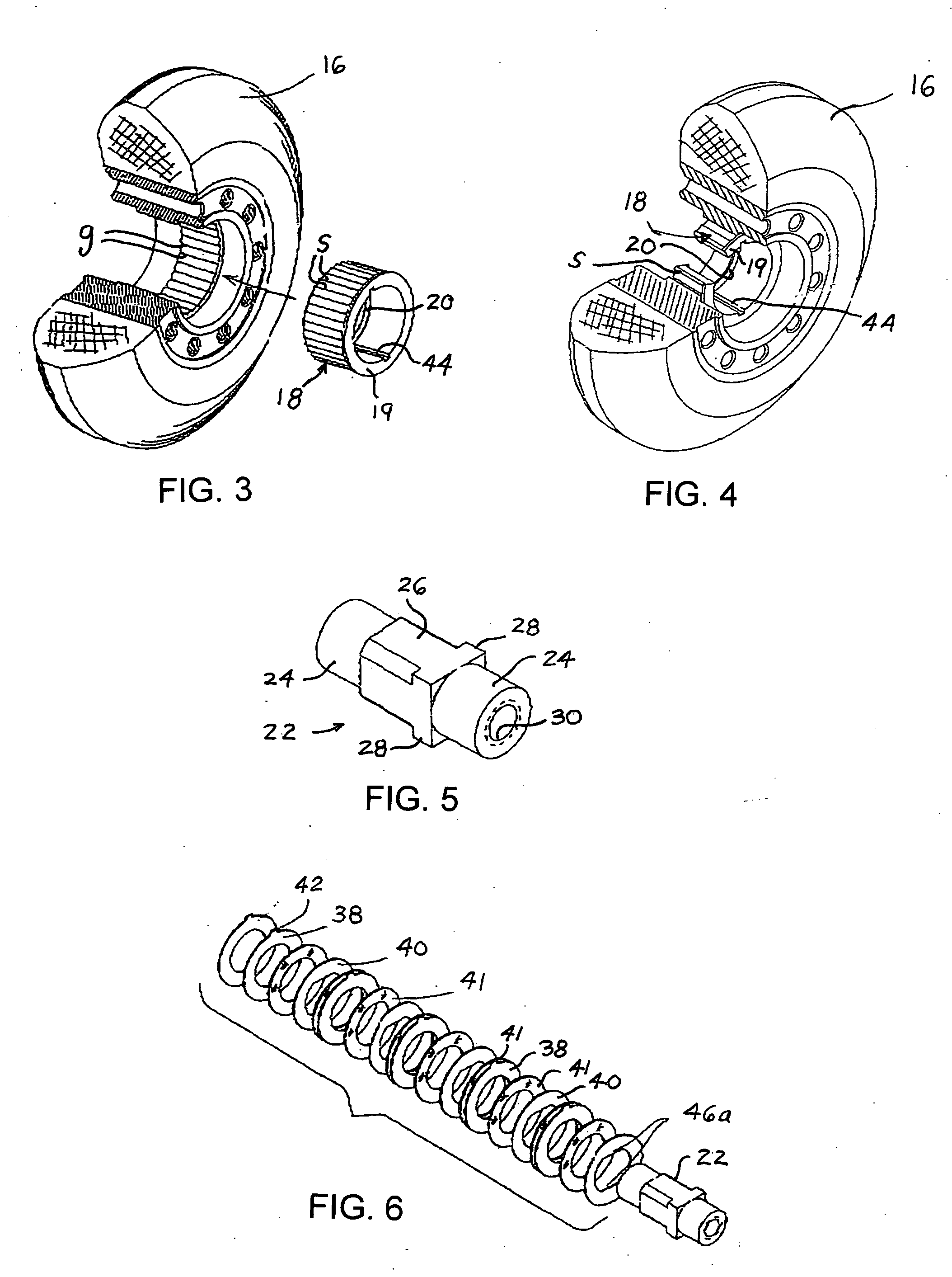 Inline skate brake