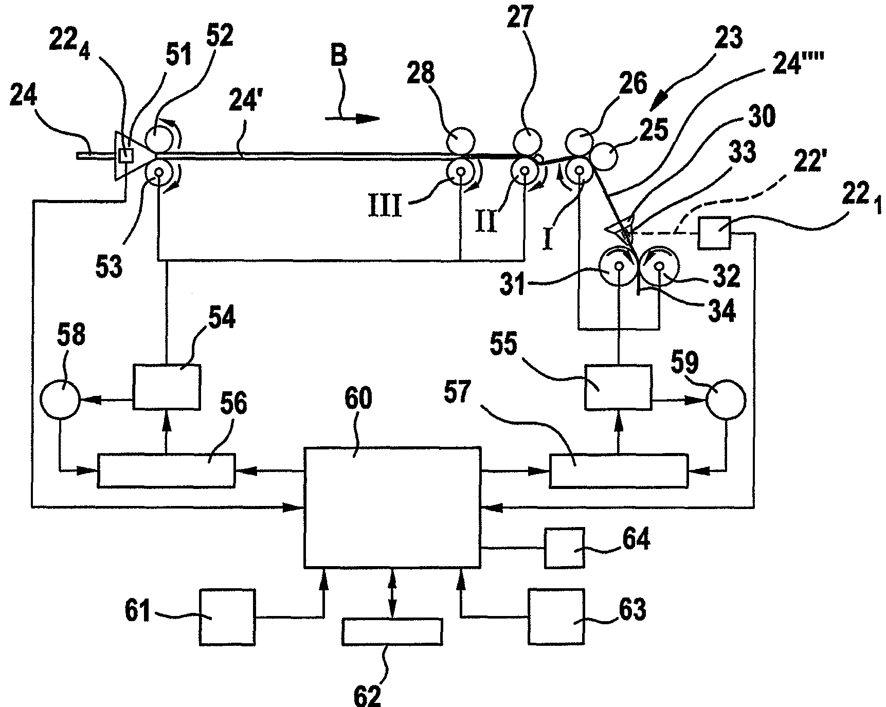 Apparatus on a spinning preparation machine for ascertaining the mass and/or fluctuations in the mass of a fibre material