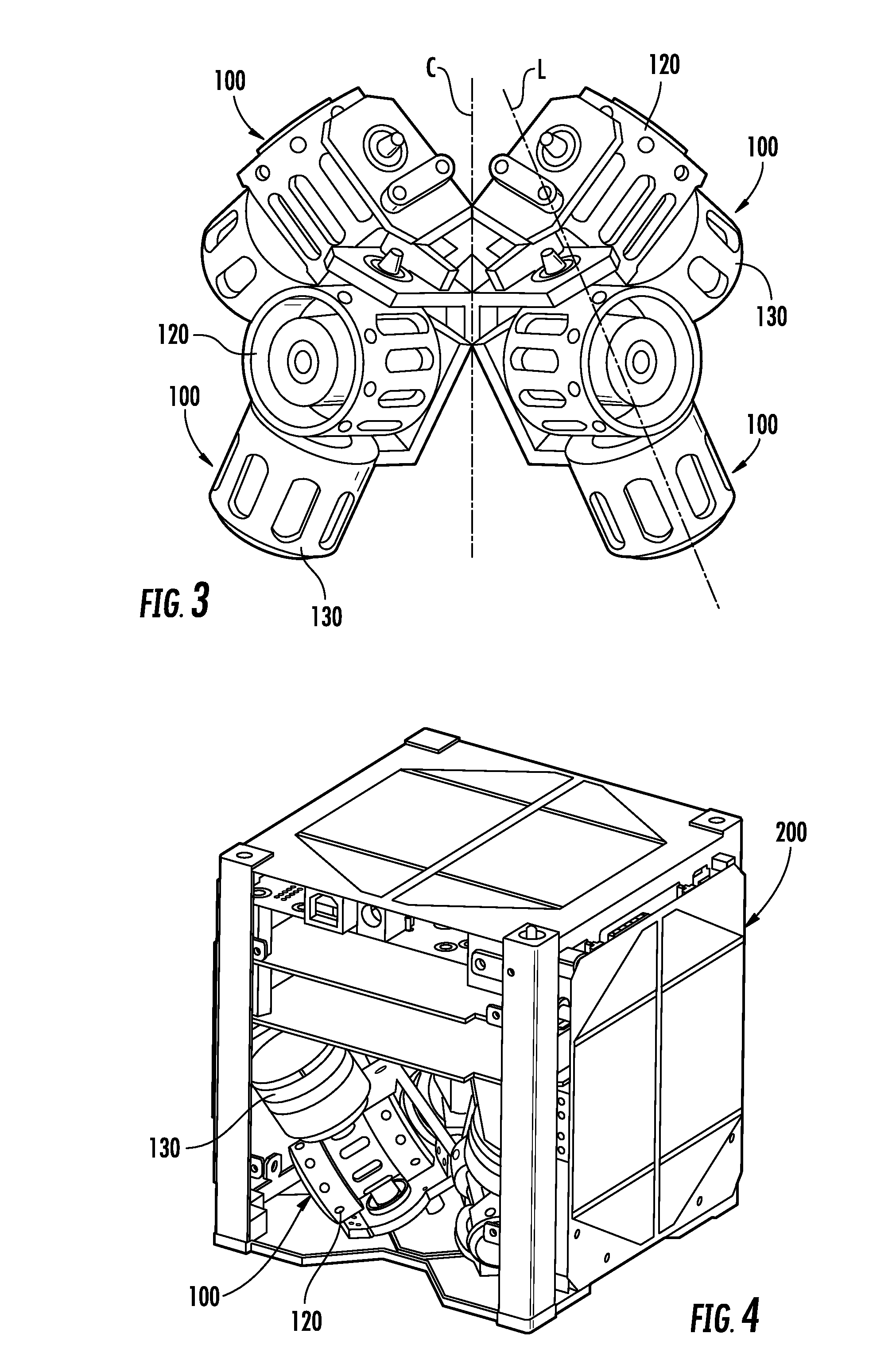 Split Flywheel Assembly With Attitude Jitter Minimization