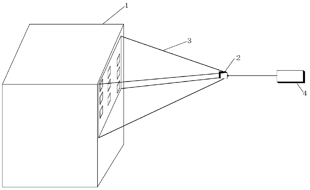 A method and device for calibrating amplitude and phase of array radiometer channel