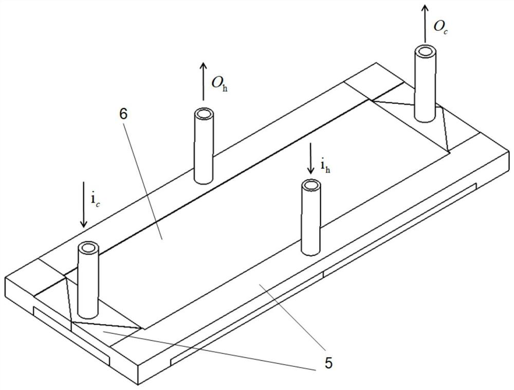 Self-adaptive non-uniform fin plate bundle for heat exchanger and design method of flow channel thereof