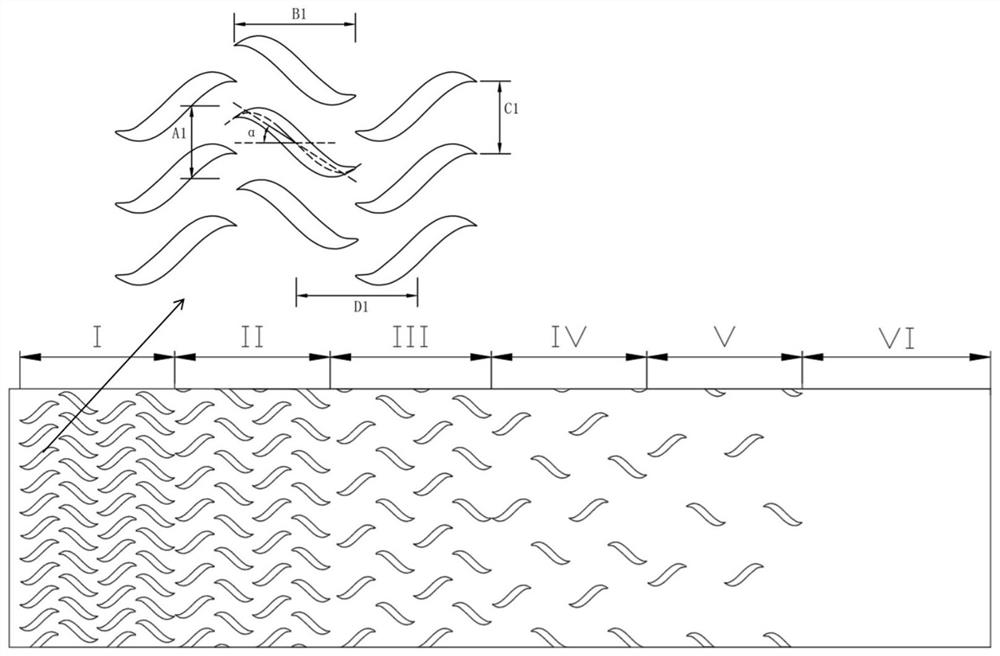 Self-adaptive non-uniform fin plate bundle for heat exchanger and design method of flow channel thereof