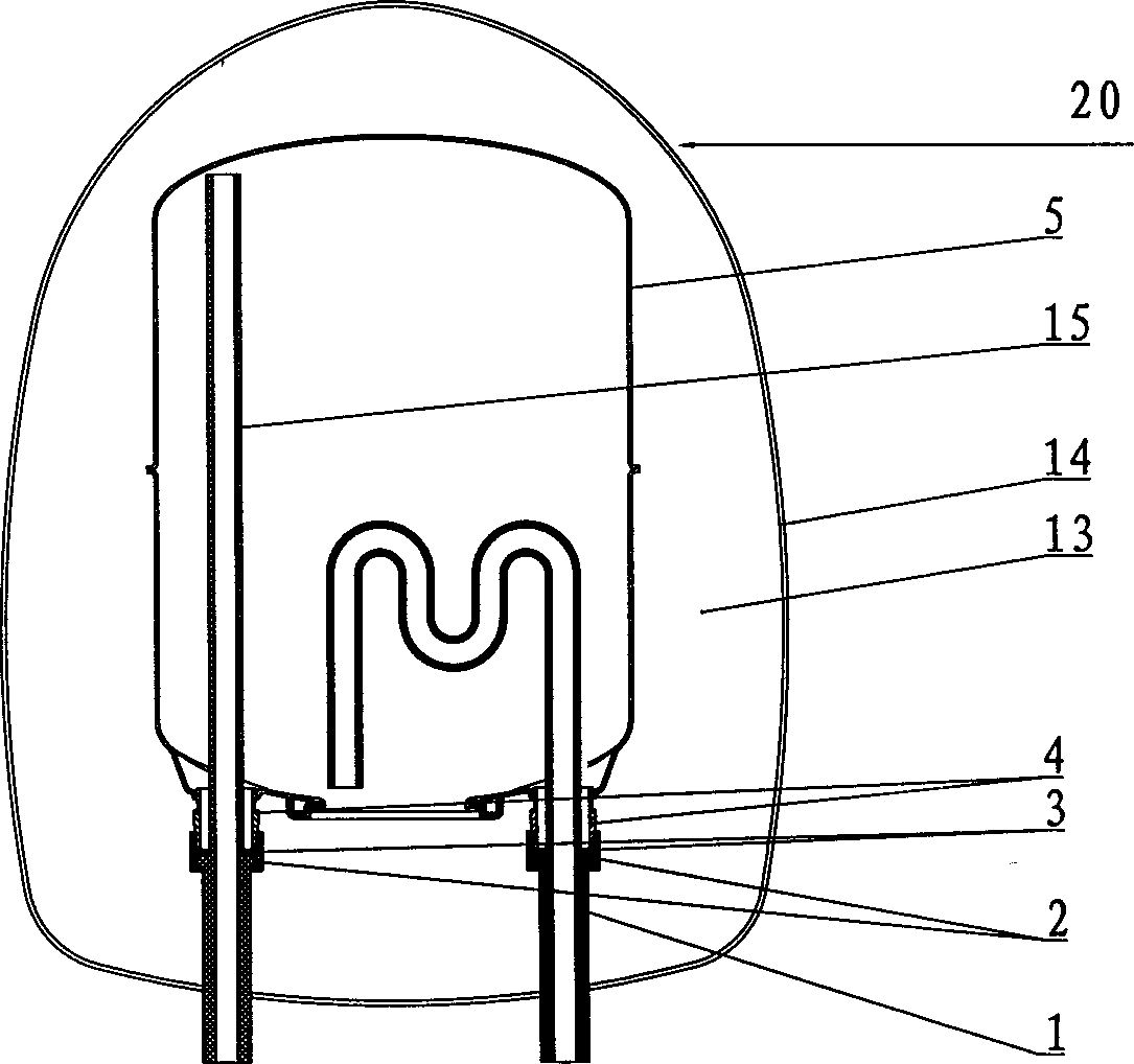 Electric shock resistant electric water heater