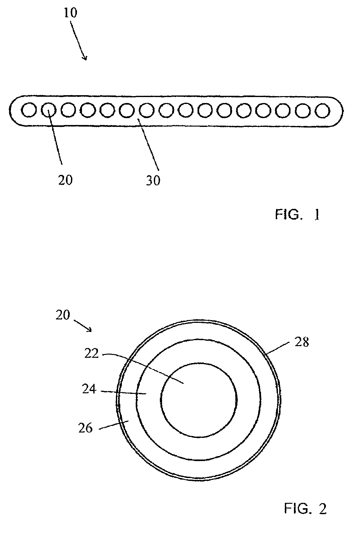 Optical fiber ribbon with improved stripability