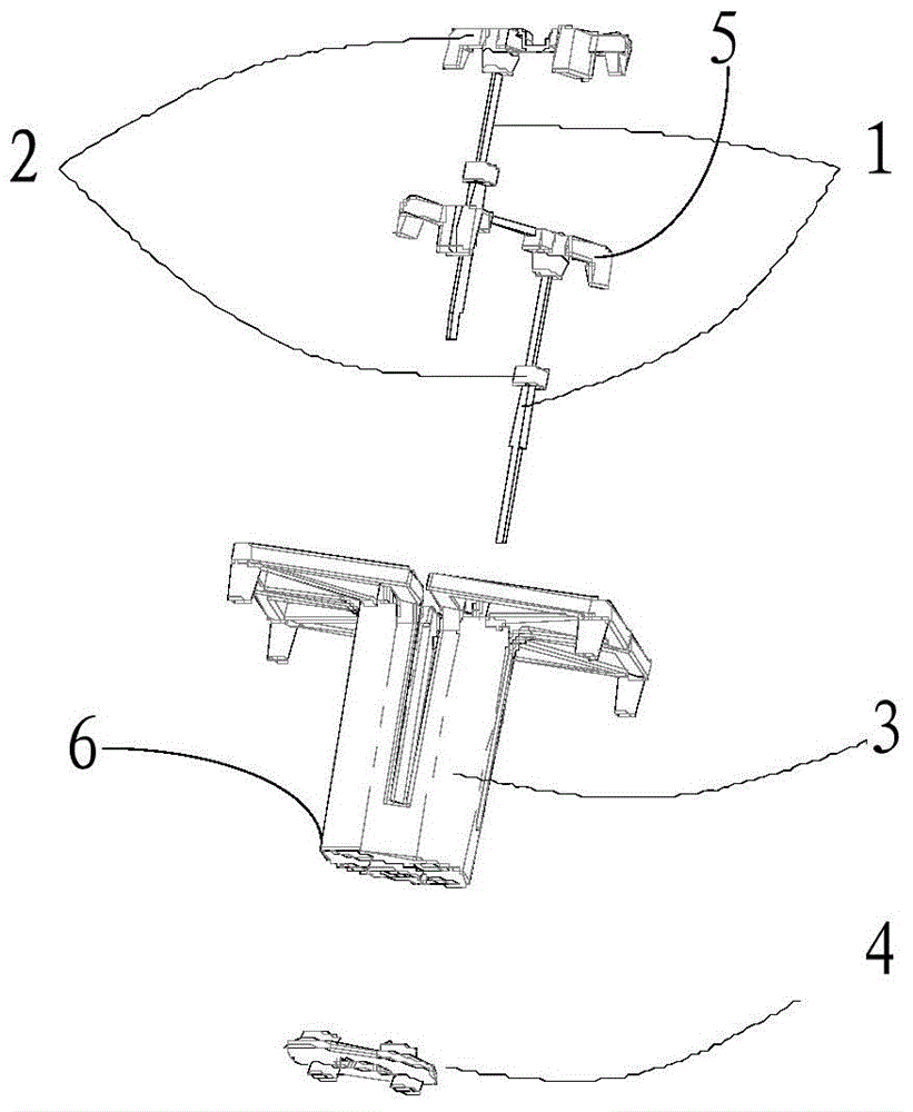 Radiation unit of TD-LTE intelligent antenna