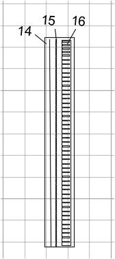 Automatic adjusting louver for passive house