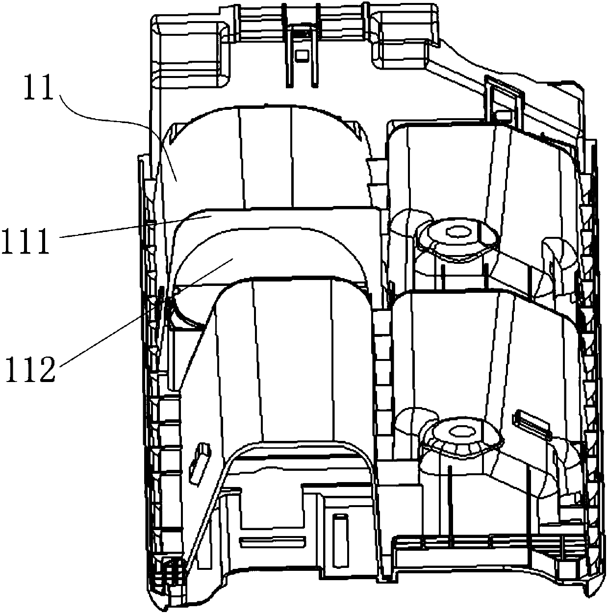 Washing machine and dispenser assembly thereof