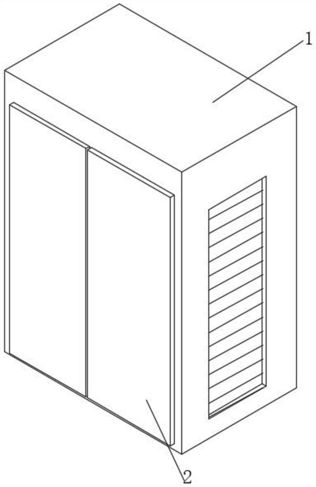 High-temperature self-heat-dissipation power distribution cabinet based on smart power grid