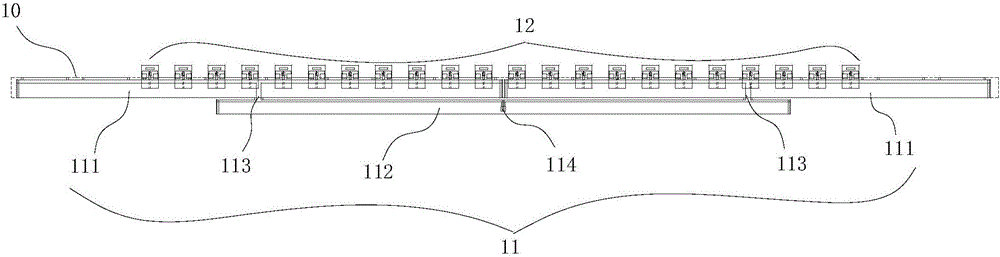 Waveguide micro-strip common-caliber antenna