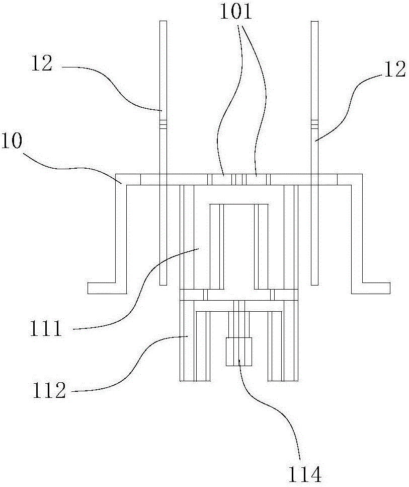 Waveguide micro-strip common-caliber antenna