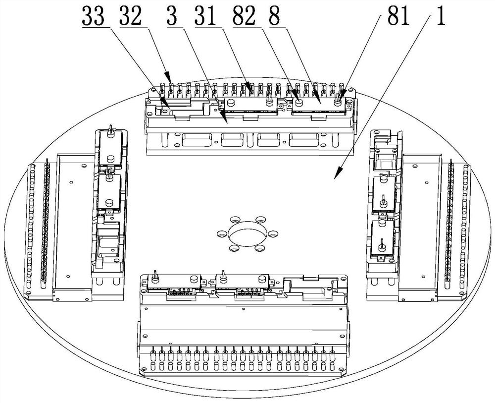 Test method of electric double-shaft simulation table final assembly