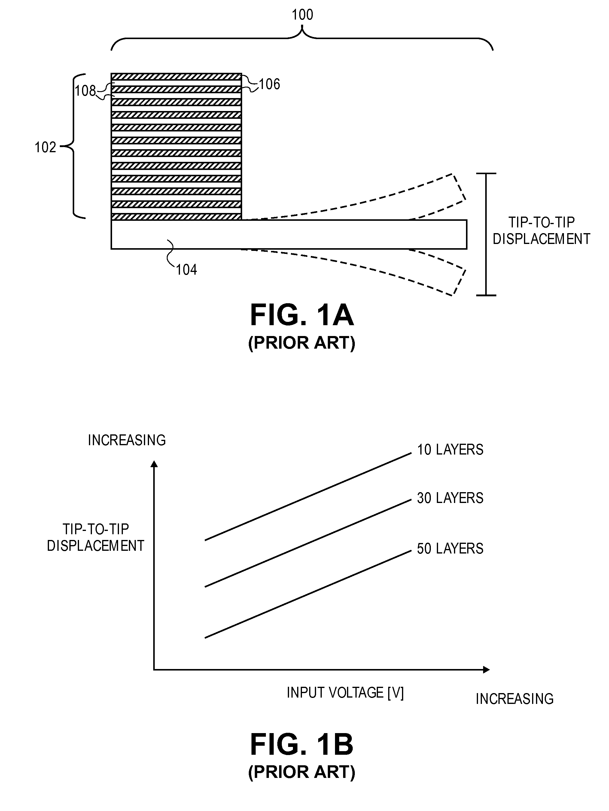 Multi-layer piezoelectric actuators with conductive polymer electrodes