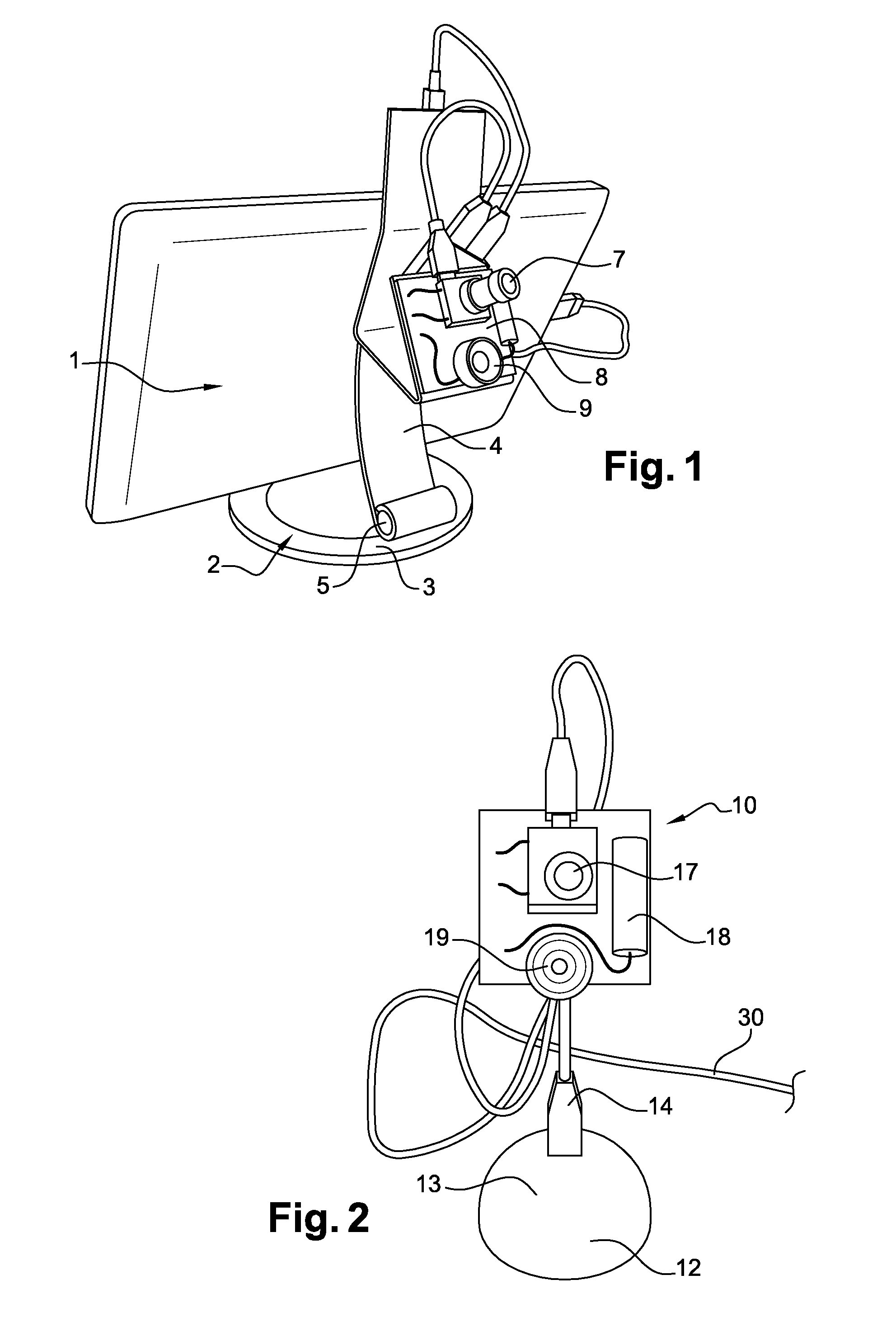 Method of measuring morpho-geometrical parameters of a person wearing eyeglasses