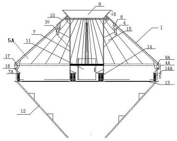 A non-powered anti-jamming grate sieve