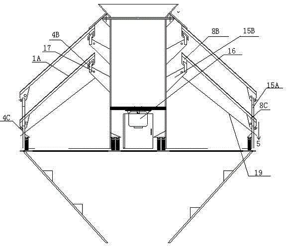 A non-powered anti-jamming grate sieve