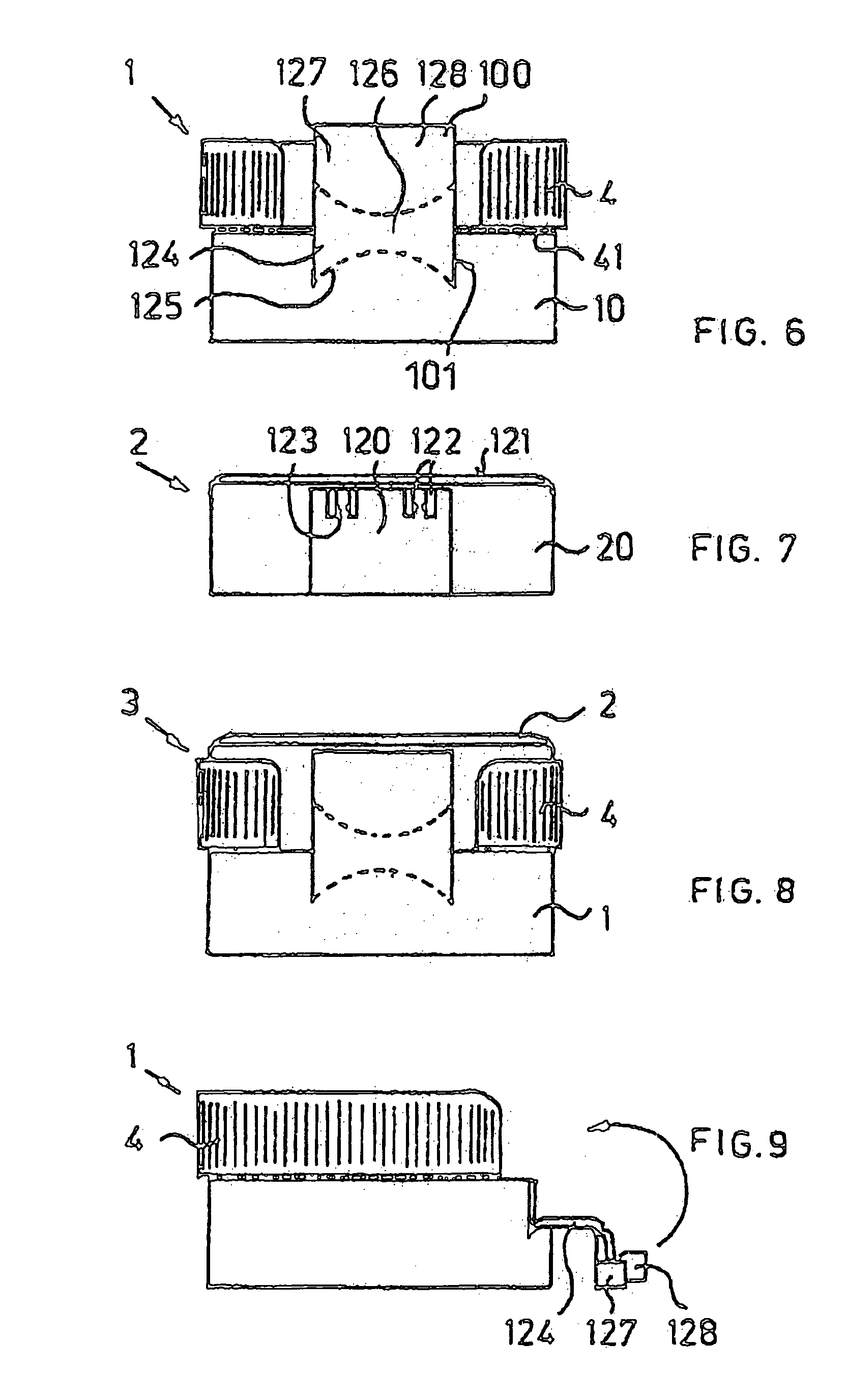 Two-part plastic snap hinge closure