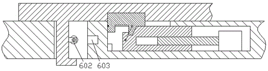 Convenient-to-maintain computer cabinet capable of achieving contact indication